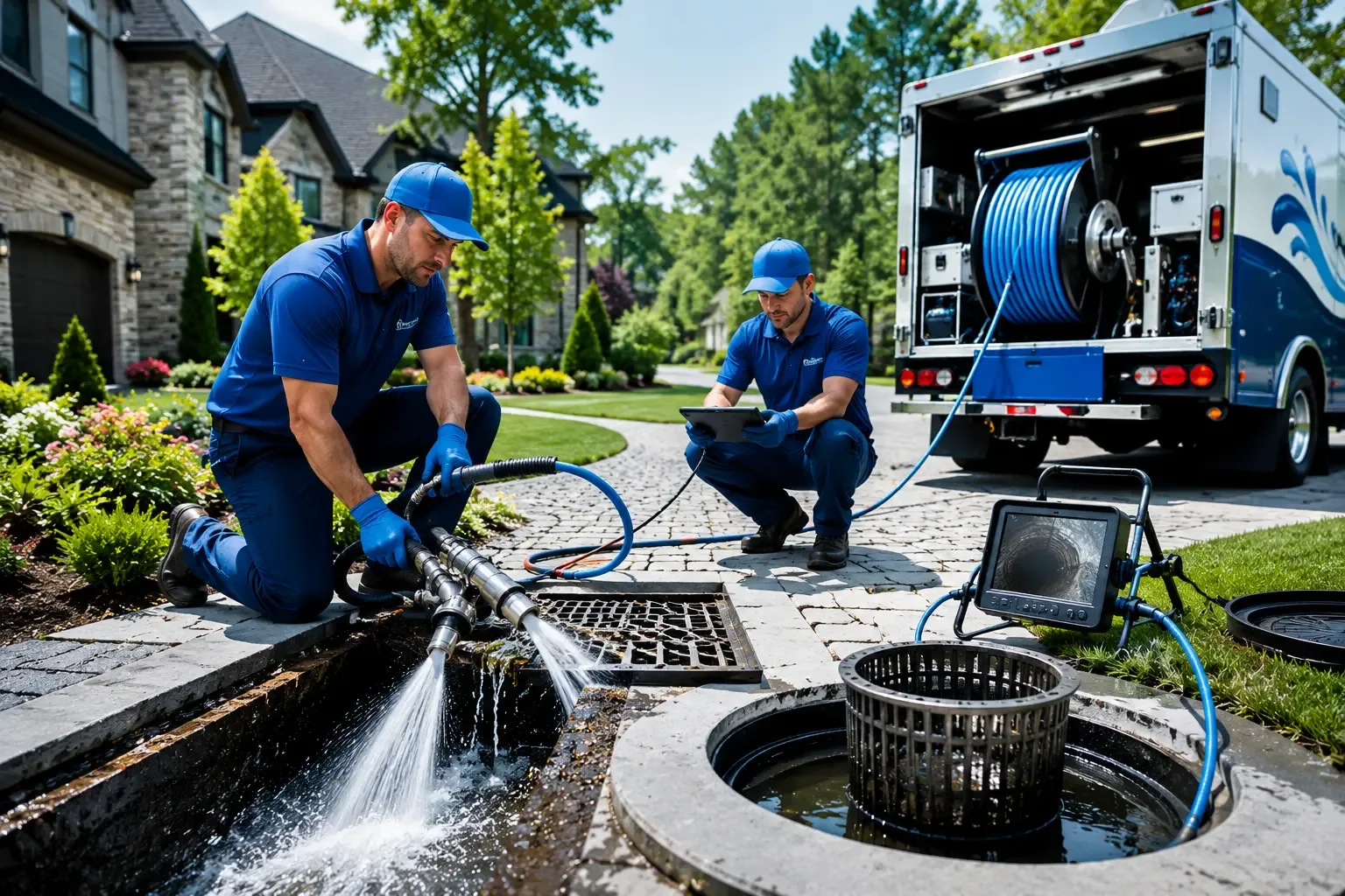 Local outdoor drain cleaning professionals in Saint Francisville, IL
