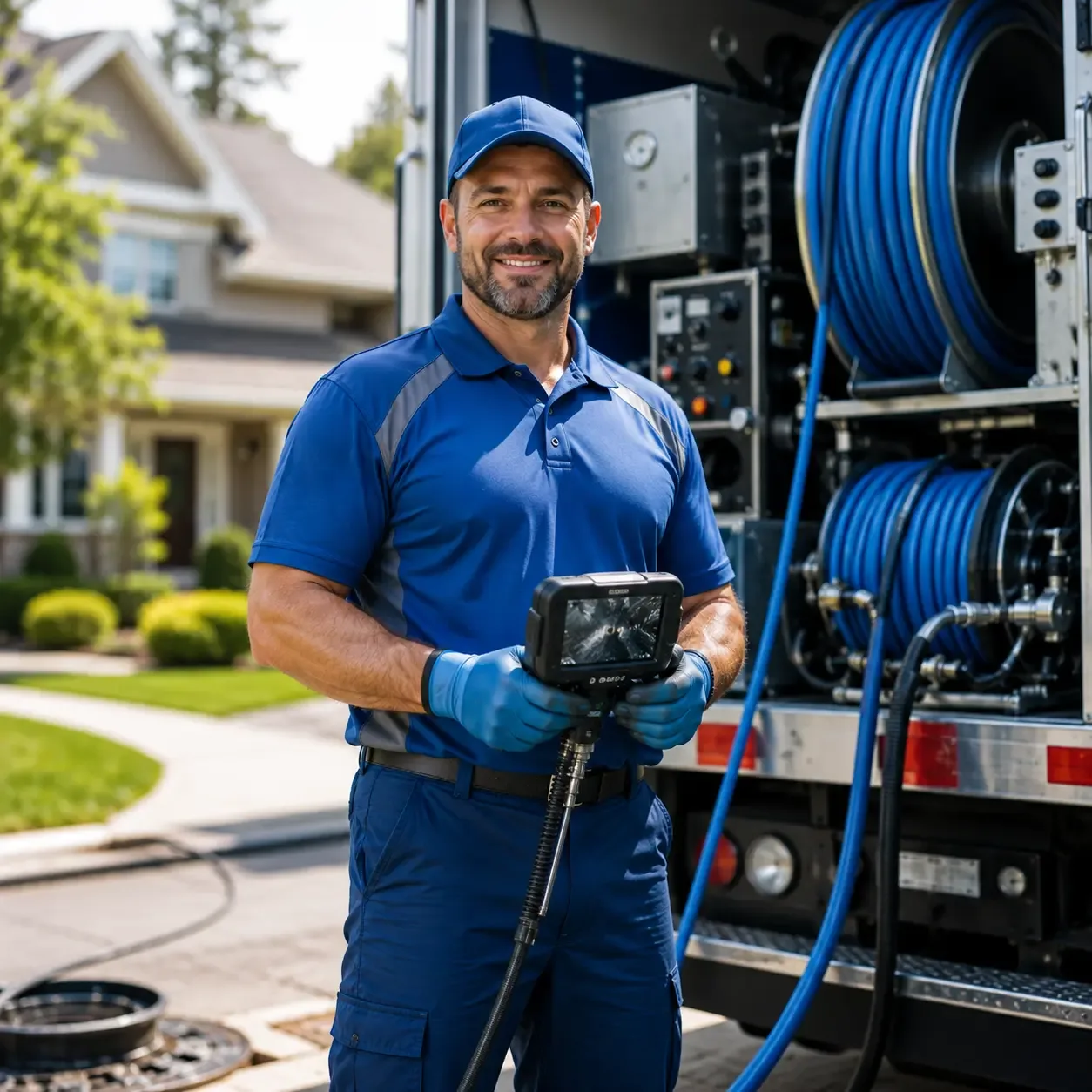 Local outdoor drain cleaning specialists in Saint Francisville, IL